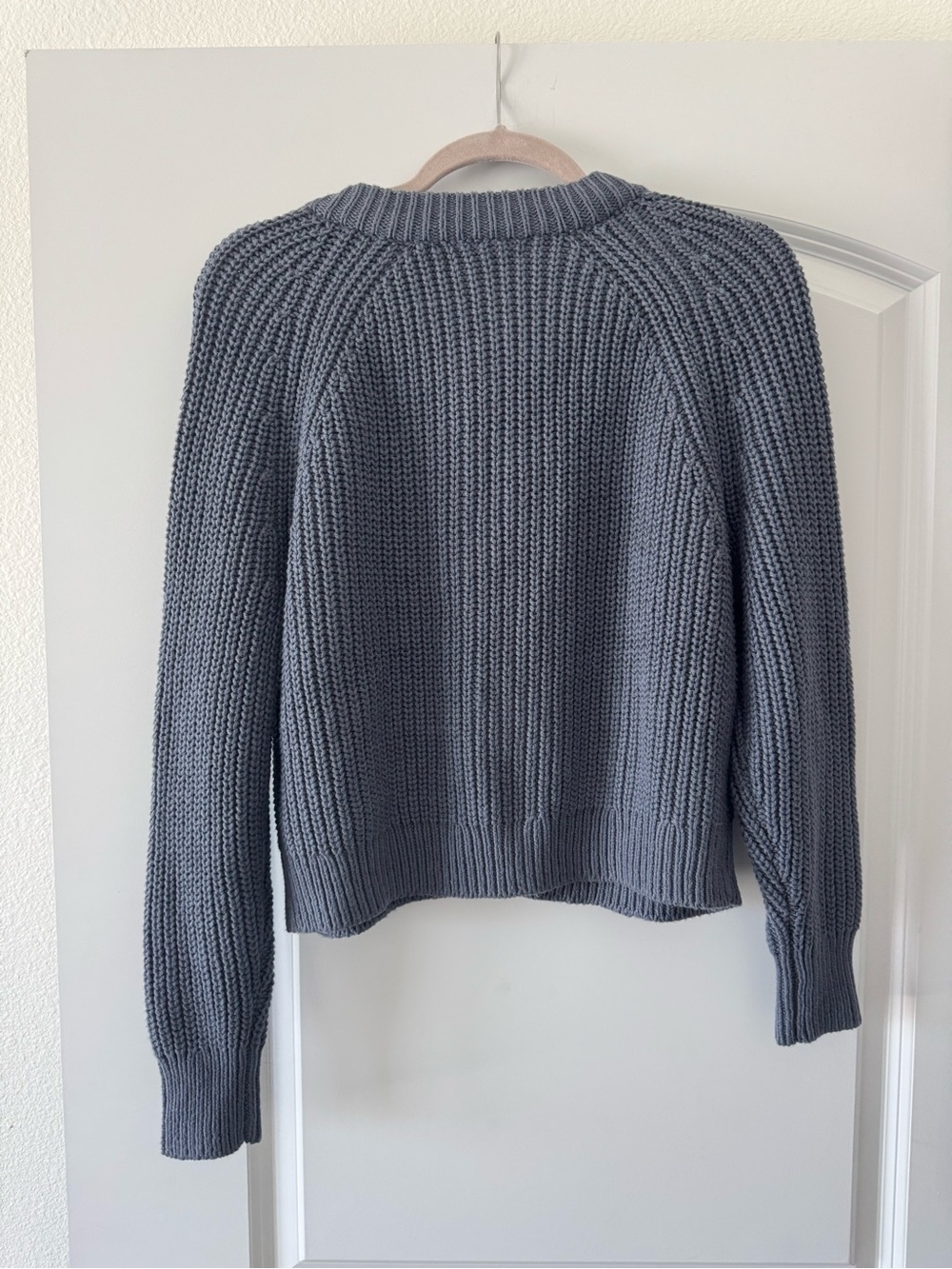 NWT Rib Raglan-Sleeve Cardigan Size M - Picture 7 of 8